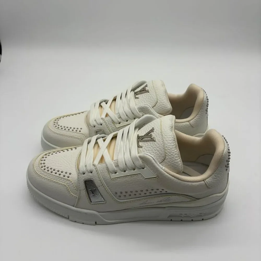 Louis Vuitton LV Trainer White Calf Leather - Picture 2 of 6
